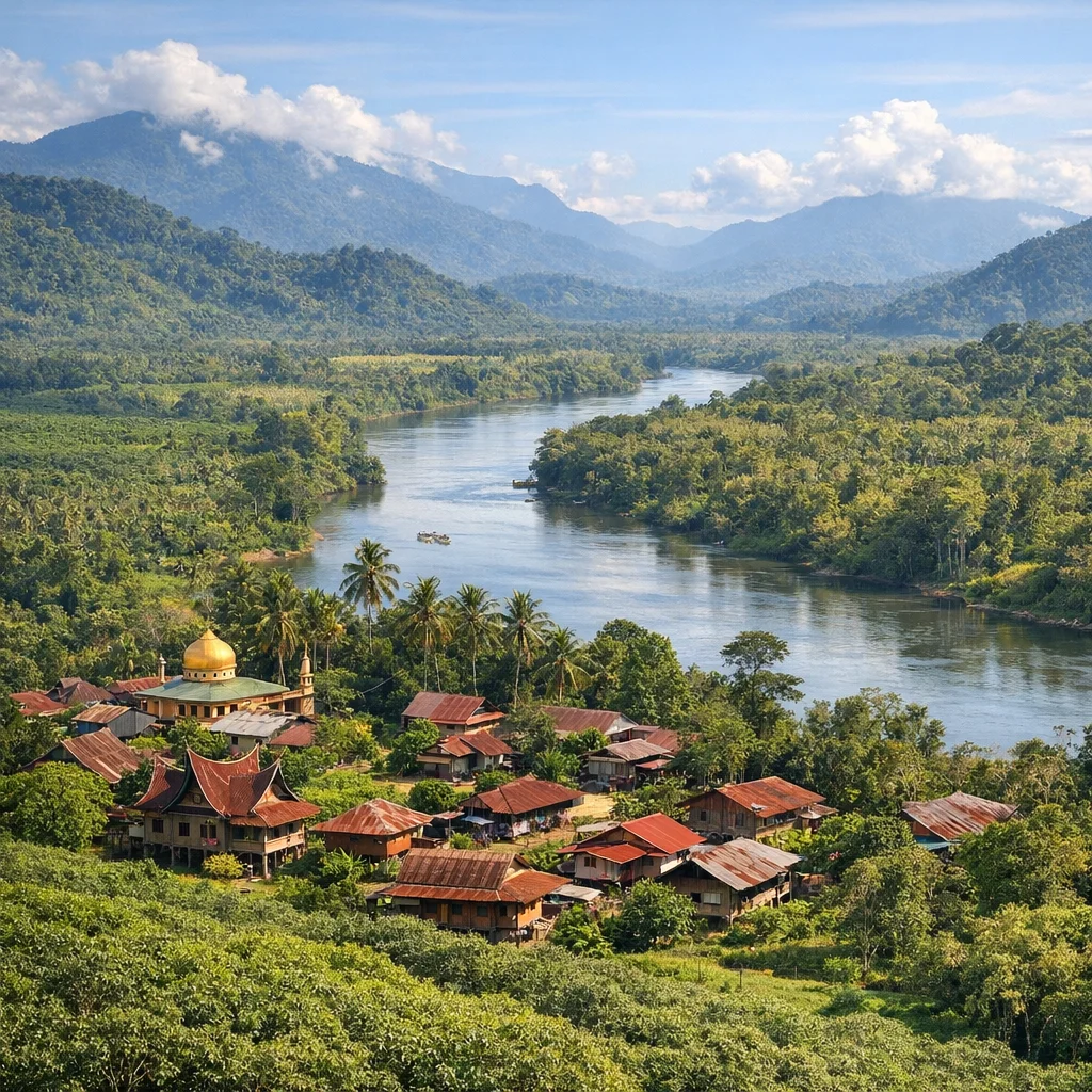 Sungai Indragiri, Rengat